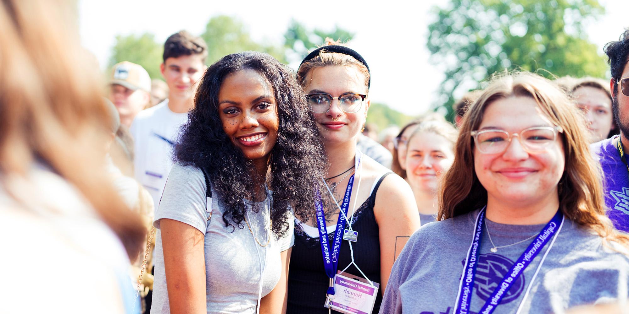 Students At Orientation